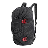 BOROCO Kletterseil Tasche,3 Farben Seilsack Klettertasche,210D Oxford-Stoff Wasserdichter Rucksack,144 x 106 cm Faltbarer Schultergurt Wurfseiltasche für Outdoor Wandern (Schwarz)