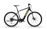 HEAD Unisex – Erwachsene e I-Peak 2.0 E-Crossbike, Matt Black/Green, 50