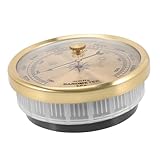Garneck Tragbares Aneroid Barometer für Innen und Außen Kalibrierbar und Langlebig für Wohnzimmer und Präzise Wettervorhersage