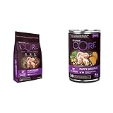 Wellness CORE Puppy Original, Welpenfutter trocken für kleine & mittelgroße Welpen, Pute & Huhn, 10 kg & Puppy Original, Welpenfutter nass, Huhn & Pute, 6 x 400 g