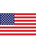 TrendClub100® Fahne Flagge „USA Vereinigte Staaten von Amerika US“ - 150x90 cm / 90x150cm