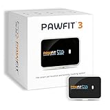 Pawfit 3 GPS Tracker für Hunde, 4G Hundetracker Weltweite Live-Ortung, Sprachbefehle aus der Ferne, 3 Intelligente Alarme, Aktivitätstracking für Hunde & Katzen über 3.5KG, Passend für Alle Halsband