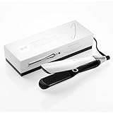 ghd Chronos Max – Glätteisen mit Breiten Platten in Weiß - 3x Schnelleres Styling in einem Zug für Mehr Glanz, weniger Frizz mit 24 Stunden Halt, kein Hitzeschaden, ideal für Dickes & Lockiges Haar