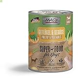 6 x MACs Dog Geflügel & Gemüse 800g