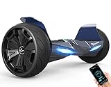 EVERCROSS 8,5' Hoverboards Offroad, All Terrain Hover Board, App-fähige Hoverboards mit Bluetooth, 4,4Ah verstärkte Batterie, Hover Boards für Kinder Jugendliche Erwachsene