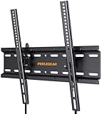 Perlegear TV Wandhalterung, Wandhalterung Fernseher für 26-60 Zoll TV bis zu 52kg, Neigbare TV Halterung Perfekt für 55 Zoll, Max.VESA 400x400mm