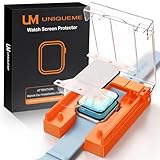 UniqueMe für 2 Stück Apple Watch 9/8/7 41mm Full Screen 7H Folie - [Sicherer Halt] Langlebigste & 3D Vollabdeckung - Blasenfrei, Kratzschutz und Klarheit für Ihre Apple Watch 41mm Schutzfolie
