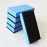 10 Stück Keramikbeschichtung Schwamm Auto Set, Glas Nano Wachs Coat Applikator Pads, Polierschwamm, Reinigungsschwamm, Autoschwamm, Schwämme Verwendet für Autowachsen, Polieren usw.