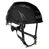 KASK Schutzhelm Superplasma PL - Kletterhelm, Bergsteigerhelm nach EN 12492 - Gr. 51-62 cm universal einstellbar, Farbe:schwarz