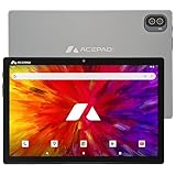 Acepad A131 Tablet, 10,1 Zoll, 128 GB, 14 (6+8) GB RAM, Android, 4G (LTE), Performance T616 Octa-Core Prozessor, Dual-SIM, 10', Dual Wi-Fi, BT5, Markenqualität (Grau)