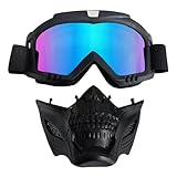 Reitbrille - Fahren mit Fahrradmotorbike -Schutzbrillen | Nebelsichere warme Schutzbrille, Airsoft-Schutzbrille Masque Dirtbike ATV Motocross Eyewear für Männer Frauen Jugend