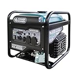 K&S Könner & Söhnen KS 4500i Inverter-Benzingenerator, inverter stromerzeuger max. Leistung 4500 W, USB QC 3.0, Type-C, Eco-Modus, LED-Display, 4-Takt, 12V, 2×230 V Steckdosen, notstromaggregat Benzin