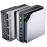 GMKtec EVO-X2 AI Mini-PC AMD Ryzen AI Max+ 395 (bis zu 5,1GHz) Mini Gaming PC, 128GB LPDDR5X 8000MHz (16GB*8), 2TB PCIe 4.0 SSD, 8K-Display für Vier Bildschirme, WiFi 7 & USB4, SD-Kartenleser 4.0