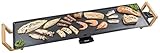 Bestron elektrischer Tischgrill, XXL Teppanyaki Grillplatte im Asia Design, Grillspaß für 8 Personen, extra große Grillfläche, 1.800 W, Farbe: Schwarz