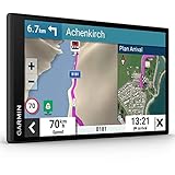 Garmin Camper - Navigationsgerät mit 7“ (17,8 cm) Display für Wohnmobile/Wohnwagen, vorinstallierten 3D-Karten für Europa und Südafrika, Verkehrsinfos in Echtzeit, Campingplatz-Datenbank, Schwarz