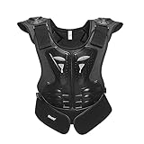 Kinder Motorradjacke Brustpanzer Weste-Schutz Motocross Enduro Sport brustpanzer motocross kinder Motorrad Weste Brustpanzer Racing Guard für 4-15 Jahre alt Kinder für Riding Skating Roller Skifahren