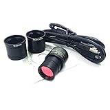 2 MP CMOS Digital-Mikroskop-Adapter, erfasst Auflösung für wissenschaftliche Bildung, 2 Megapixel, Digitalkamera für Mikroskope, Okularhalterung, USB 2.0, Farbfotografie