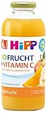 HiPP Bio-Fruchtsaft-Getränke +, Multifrucht mit Vitamin C, 6er Pack (6 x 0,5l)