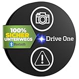 Needit Drive One Blitzerwarner - Radarwarner: Warnt vor Blitzern und Gefahren im Straßenverkehr in Echtzeit, automatisch aktiv nach Verbindung zum Smartphone über Bluetooth, Daten von Blitzer.de