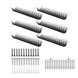 Taubenabwehr Spikes - Vogelabwehr Spikes, 40cm Vogelspitzen - 6 Stück Metallspikes mit vorgebohrten Löchern zur einfachen Montage, ideal zum Schutz vor Vögeln auf Dächern, Zäunen und Fensterbänken