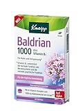 Kneipp Baldrian 1.000 mg Tabletten - Nahrungsergänzung bei Unruhezuständen und Stress durch Konflikte, Lärm, Zeit- und Erfolgsdruck sowie nervös bedingten Einschlafstörungen - 30 Tabletten