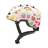 ABUS Kinderhelm Skurb Kid - robuster Fahrradhelm im Skater-Look mit Platz für einen Zopf und vielfältigen Designs - für Mädchen und Jungen - Beige, Größe M