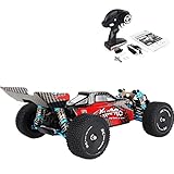 LearnLyrics Remote Control Car, 2.4GHz High Speed RC Car with Remote Control, Ipx5 Waterproof Metal Automatic Toy for Kids, 360 Rotating Racing RC Car for Boys And Girls,70km/h,