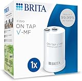 BRITA Filter ON TAP V, 1 Filter (4 Monate) - Ersatz für nachhaltiges Wasser mit bestem Geschmack, reduziert kleine Partikel, Metalle und geschmacksverändernde Substanzen