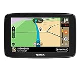 TomTom Navigationsgerät GO Basic (6 Zoll, Stauvermeidung dank TomTom Traffic, Karten-Updates Europa, Updates über WiFi), Schwarz