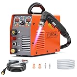 FEIFANKE 230V 50A Plasmaschneider Berührungslose Niederfrequenz IGBT 2T/4T Schneidbrenner mit Rückblasen zum Schneiden von Rostfreiem Stahl Aluminium und Kupfer Maximale Schnittdicke 25mm