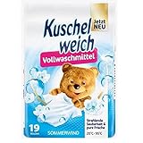 Kuschelweich Vollwaschmittel Sommerwind (19 WL) – hochwirksames Waschmittel Pulver für weiße Wäsche – Waschpulver Packung (1,2 kg) für 19 Wäschen