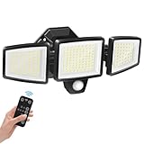 YTKIH LED Strahler mit Bewegungsmelder, Scheinwerfer mit Fernbedienung für Garage, Garten(1PCS)