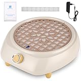 Yulado 100W Staubabsaugung für Nägel, 5000RPM Nagelstaubsauger Weiß, Professionelle Haushalt und Staubabsaugung Nagelstudio Mit Filter, Werkzeuge und Zubehör-Erdiges Gelb