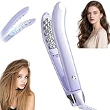 Kreppeisen für die Haare mit 30 Sekunden PTC-Heizung, Doppelzähne für 3D-Sensorik, 3 Temperaturmodi (160-200°C) + Negative Ionen, Volumisierende Haareisenwurzelheber, Maiscurling -Zubehör bei Frauen