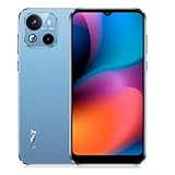 XGODY Handy Ohne Vertrag X18, Smartphone Günstig 4G Android 10 Neu Handy mit 4000mAh und 6.3'' Display,2GB+16GB 256GB Erweiterbar, Dual SIM Quad Core, 8MP+5MP, Face ID GPS Handy(Blau)