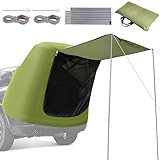 TOOSOAR Universal Heckklappenzelt Caddy - Wasserdichtes Auto Heckzelt für Camping & Reisen mit UV-Schutz -Stoff - Kompatibel mit SUVs wie VW T-ROC/T-ROC Cabrio (u. a.)​