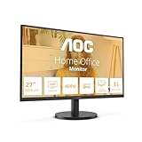 AOC U27B3M - 27 Zoll UHD Monitor, Lautsprecher, HDR10 (3840x2160, 4K, 60 Hz, 2X HDMI, DisplayPort) schwarz