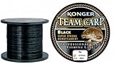 Konger Angelschnur Karpfenschnur Team CARP Black 600m Monofile Feeder (0,25mm / 8,00kg)