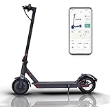 Elektroroller Erwachsene IPX4 Electric Scooter 20 km/h, 350W Motor, APP-Steuerung und LCD-Bildschirm, DREI Geschwindigkeitsmodi, E-Scooter für Erwachsene und Jugendliche - Reichweite bis zu 28km