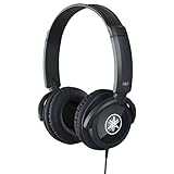 Yamaha HPH-100B Kopfhörer, schwarz – Geschlossener On-Ear-Kopfhörer für einzigartigen Sound & dynamischen Klang – Ideal als Zubehör für Yamaha Keyboards und Digital Pianos