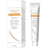 Narbengel Narbensalbe Nach Op Narbencreme, Narbensalbe reduziert die Sichtbarkeit von Narben verringert Gewebespannung & Juckreiz – Narbencreme für Narben aller Art (20 g)