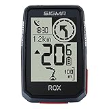 SIGMA SPORT ROX 2.0 Black | Fahrradcomputer kabellos GPS & Navigation inkl. GPS Halterung | Outdoor GPS Navigation für pures Fahrvergnügen, Schwarz, 44,9 x 73,6 x 18,4 mm