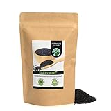 Sesam schwarz (500g), Schwarzer Sesam 100% natürlich, Schwarze Sesamsamen ohne Zusätze