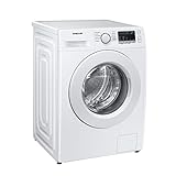 Samsung WW8PT4048EE/EG Waschmaschine, 8 kg, 1400 U/min, Ecobubble, Hygiene-Dampfprogramm, FleckenIntensiv-Funktion, Digital Inverter Motor, Weiß