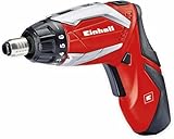 Einhell Akkuschrauber Set TE-SD 3,6 Li (3,6 V, 1,5 Ah, 3.5 Nm Drehmoment, 2x LED-Licht, inkl. Ladegerät, 32 tlg. Bitset, Aufbewahrungsbox),Rot,inkl. 32 Bits / Geschenkbox