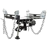 Adapter für Getriebeheber 500Kg Positionierer Faulenzer (zwei Ketten) Verstellbarer Adapter für Getriebeheber, Stabilisator für Motorheber, Kettenadapter, Universeller Kettenadapter SN0308
