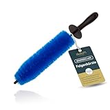 Aurum-Performance® Felgenbürste zur effektiven Auto Reinigung - Profi Felgen-Bürste lang zur schonenden Felgenreinigung - Wheel Brush Felgenreiniger, Alufelgen Reinigungsbürste