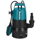 Makita PF0410 Schmutzwasser-Tauchpumpe mit Schutzkontaktstecker 8400 l/h
