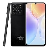 Ulefone Android 14 Handy ohne Vertrag Note 20 PRO, 6,75'' HD+ Großbildschirm, 8GB RAM + 128GB ROM, 50MP+8MP+2MP, DUAL-SIM Smartphone, 6000mAh Akku, Fingerabdruck + Gesichtserkennung, GPS, Schwarz