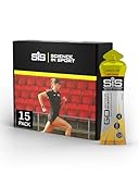 Science in Sport GO Isotonic Energy Gel 15 x 60ml Zitrone Limette, Vegan - Isotonische Formulierung mit 22g Kohlenhydrate, Guter Energielieferant, Optimale Alternative für isotonische Getränke